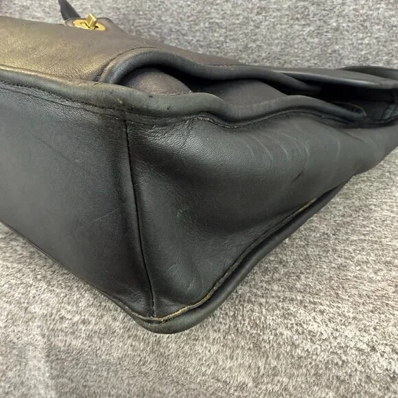 ✅VTG Coach Beekman 5266 Black Leather Briefcase Business Messenger/Laptop Bag - Picture 13 of 16
